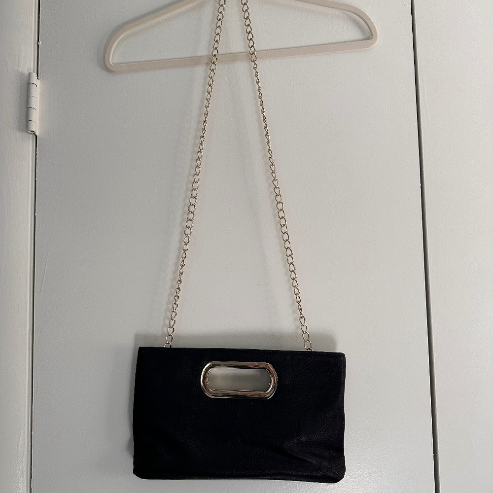 Charmning Charlies Black Gold clutch - Picture 2 of 13